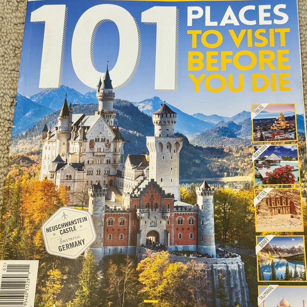 New 101 Places To Visit Before You Die Magazine